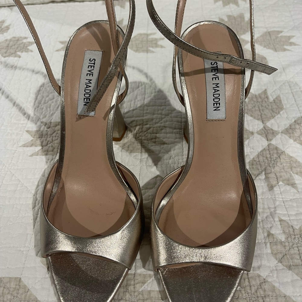 Steve Madden Beki Ankle Strap Pointed Toe Sandal